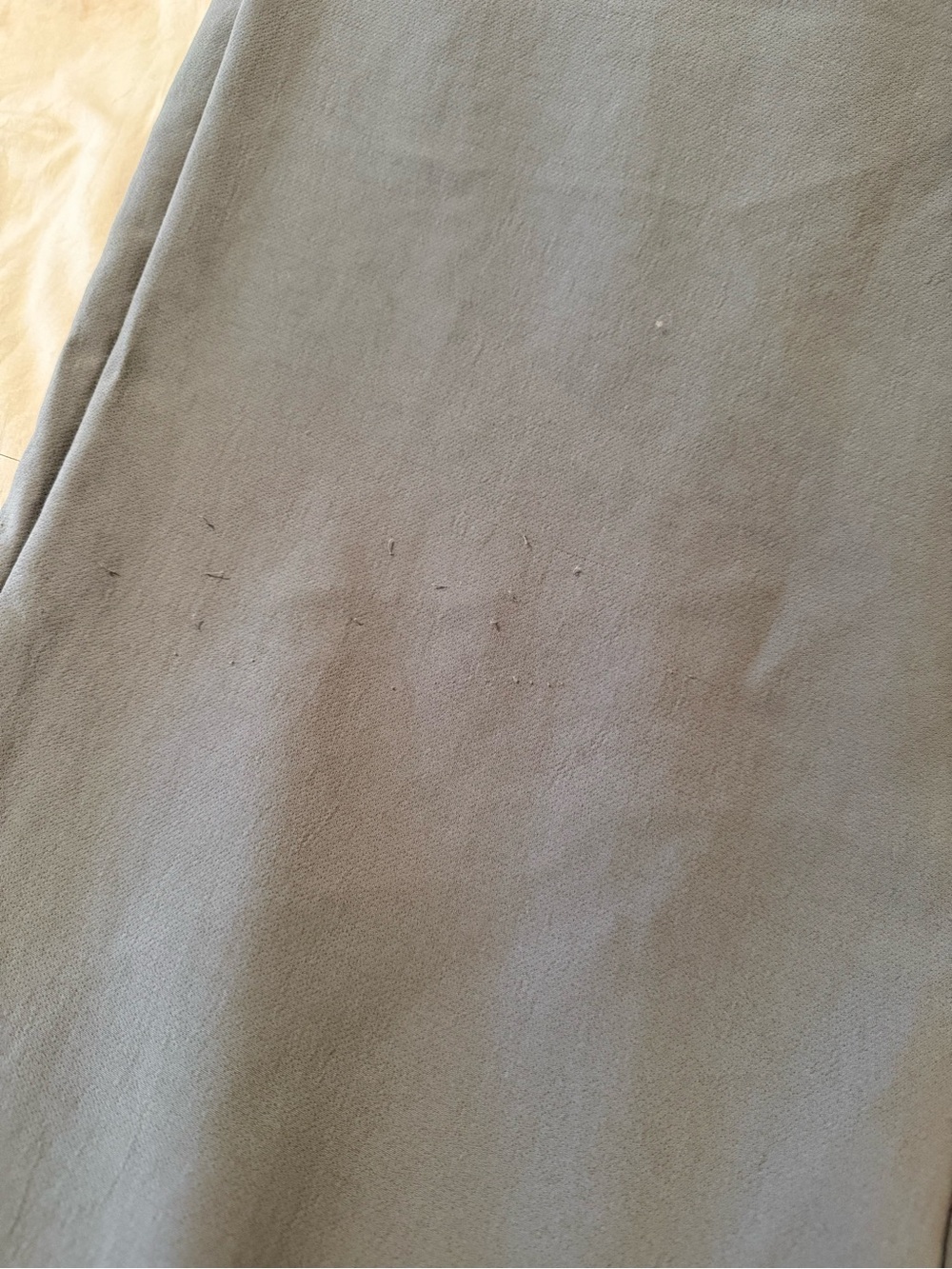 Aritzia Lodge Pants - Crepette. Wide Leg Drawstring Lounge Pants - Slate Gray - Picture 3 of 3